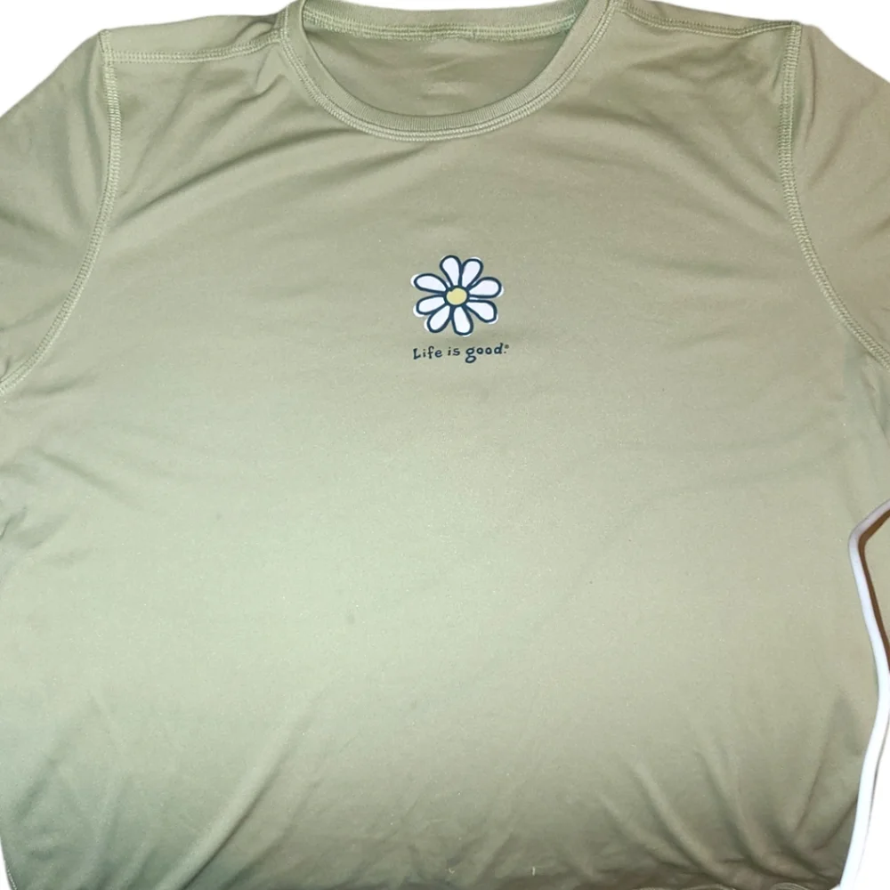 Life is good stretch top